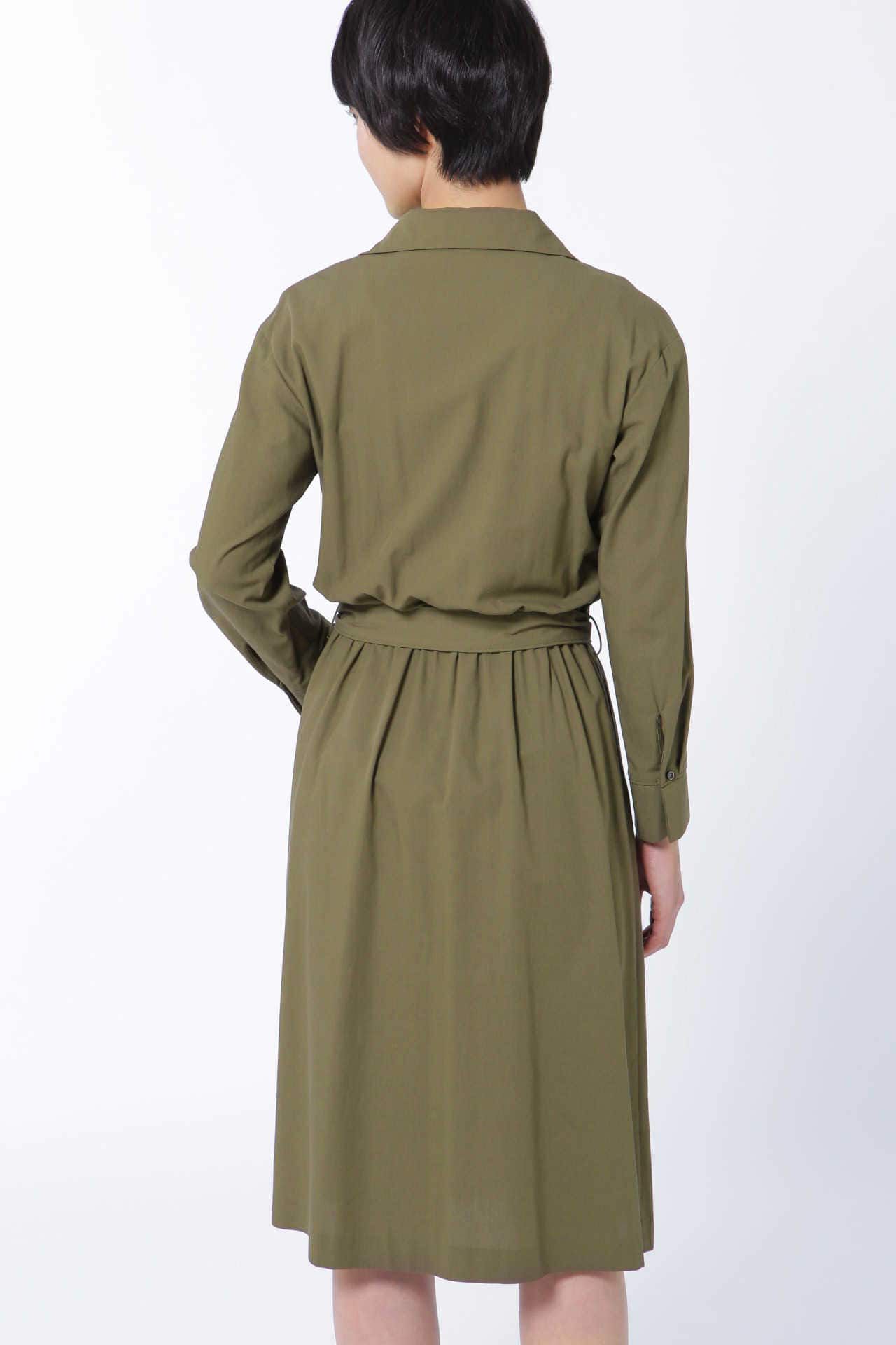  「サッシュベルト付きウエストゴムワンピース◆」|ワンピース|