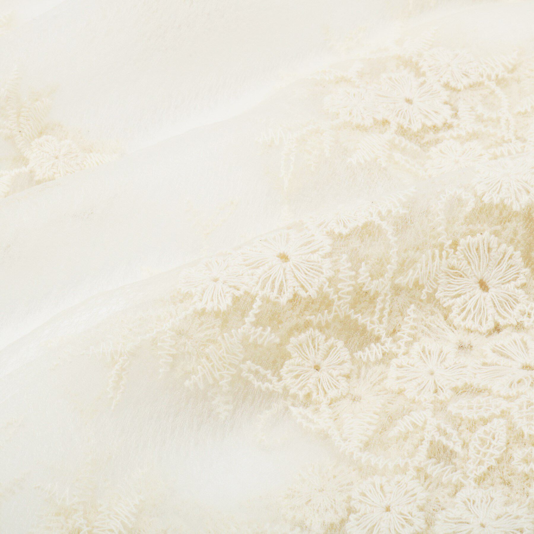 ITS&rsquo;DEMO「【手洗い可】花柄レースストール」|ストール|