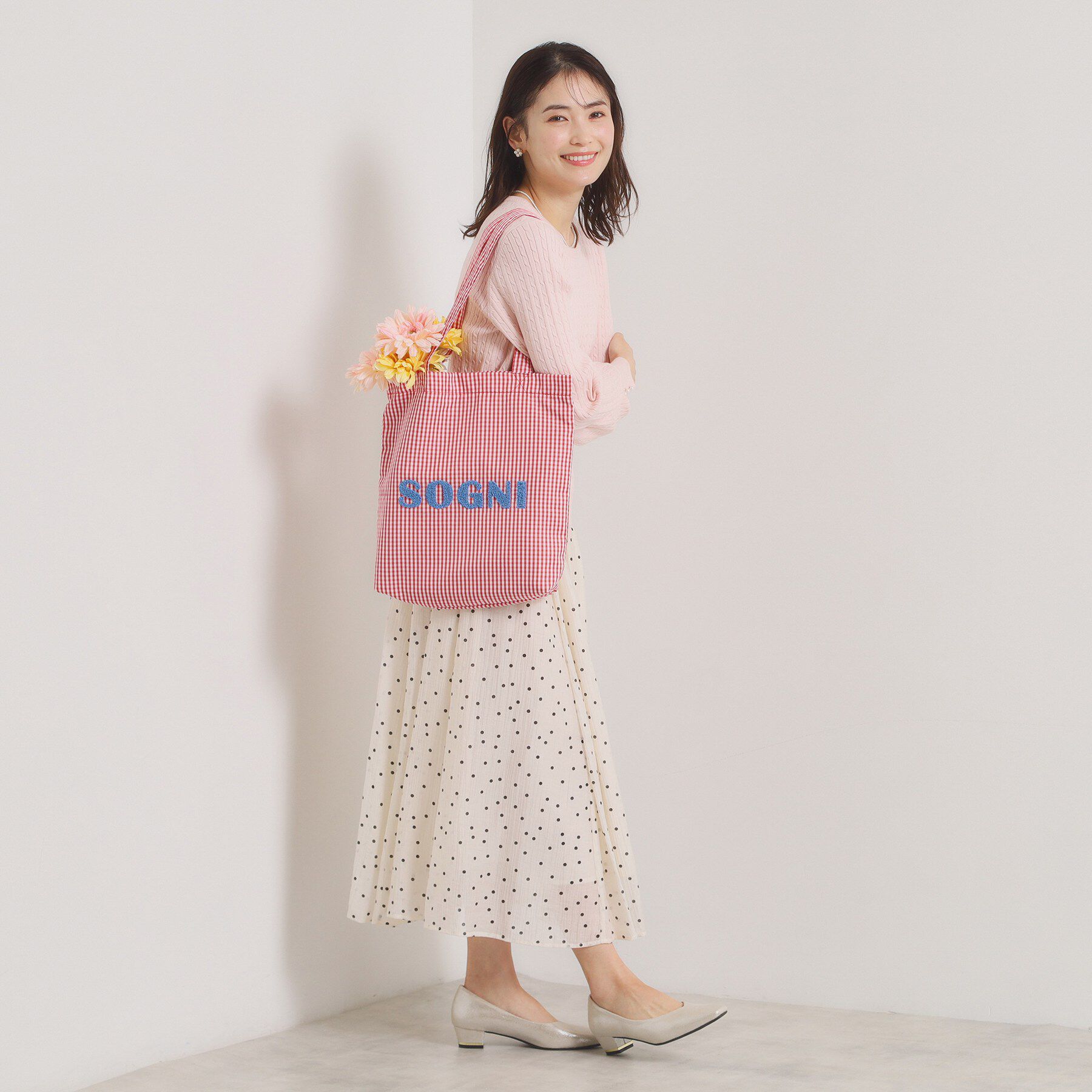 ITS&rsquo;DEMO「【A4対応】ロゴポップトート」|トートバッグ|