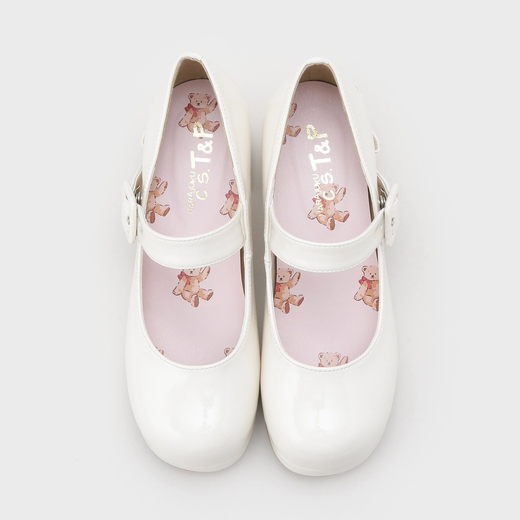 csT&P「バレエコアストラップ付リボン付きパンプス」|パンプス|