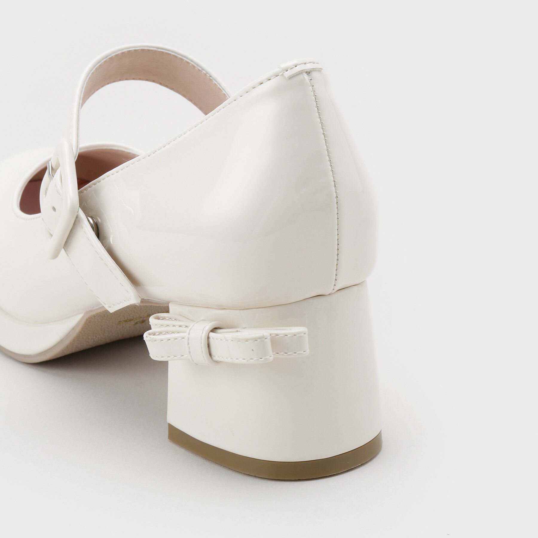 csT&P「バレエコアストラップ付リボン付きパンプス」|パンプス|