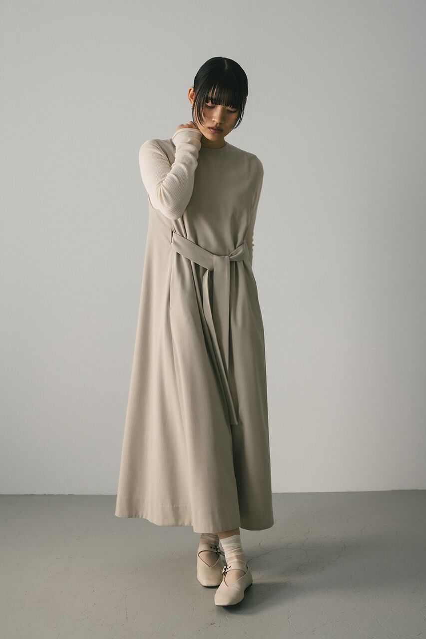 STYLEMIXER「アイラインリボンベルトワンピース」|ワンピース|
