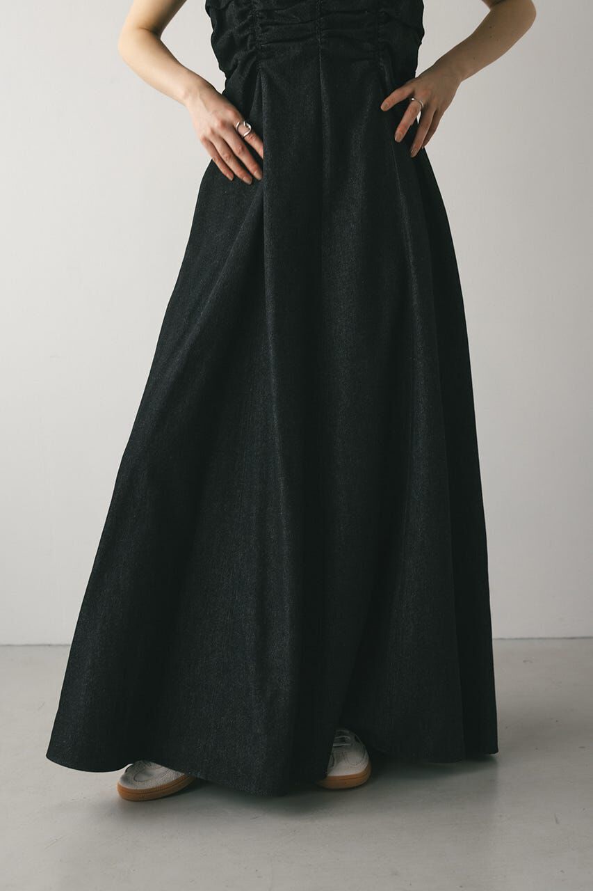 STYLEMIXER「シャーリングギャザーワンピース」|ワンピース|