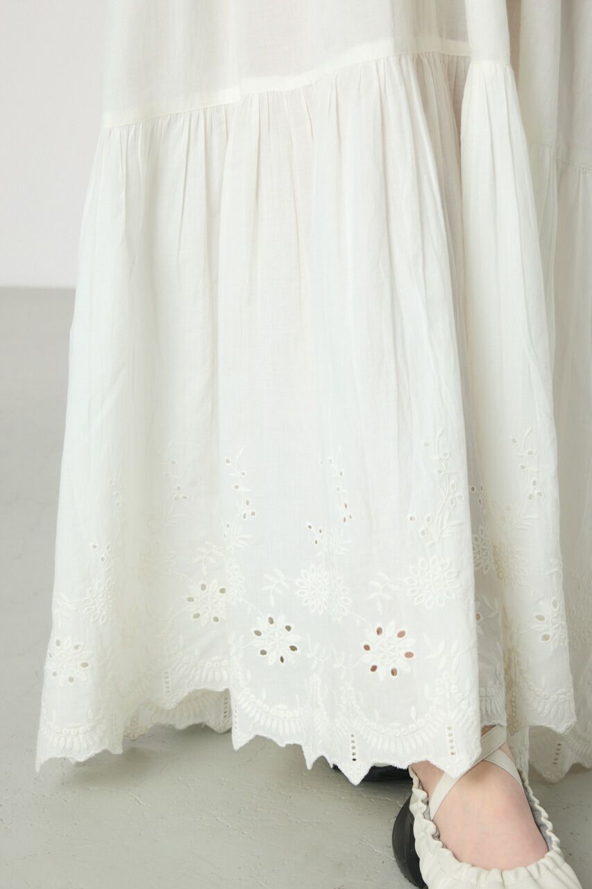 RODEO CROWNS「コットンレーススカラップワンピース」|ワンピース|