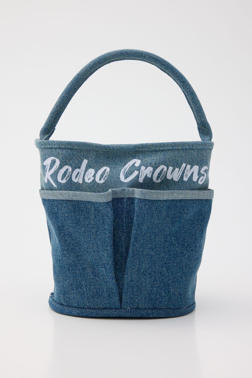 RODEO CROWNS「バケツポケットミニトートバッグ」|その他|柄BLU5