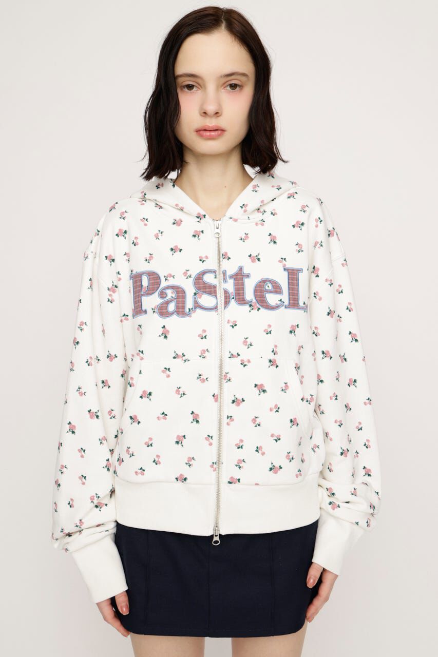 SLY「FLOWER CUT HOODIE」|パーカー|