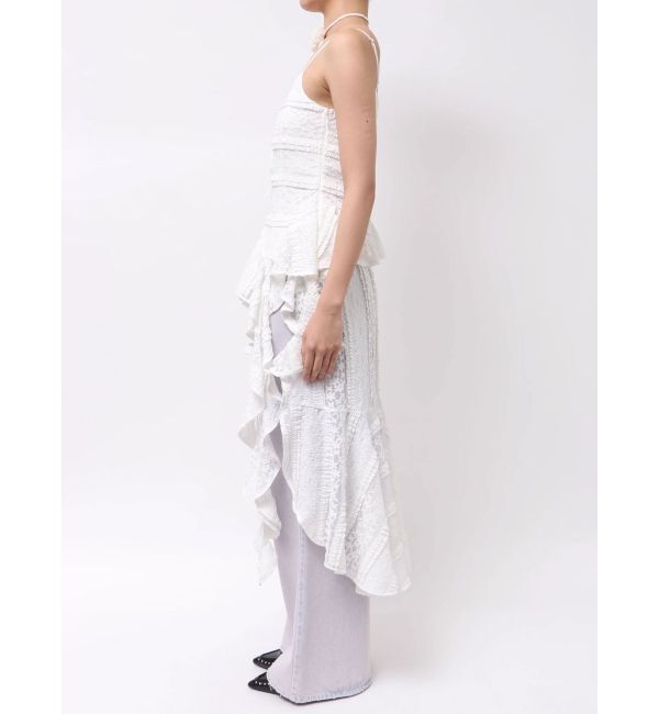 CALNAMUR「アシンメトリーヘムワンピース」|ワンピース|