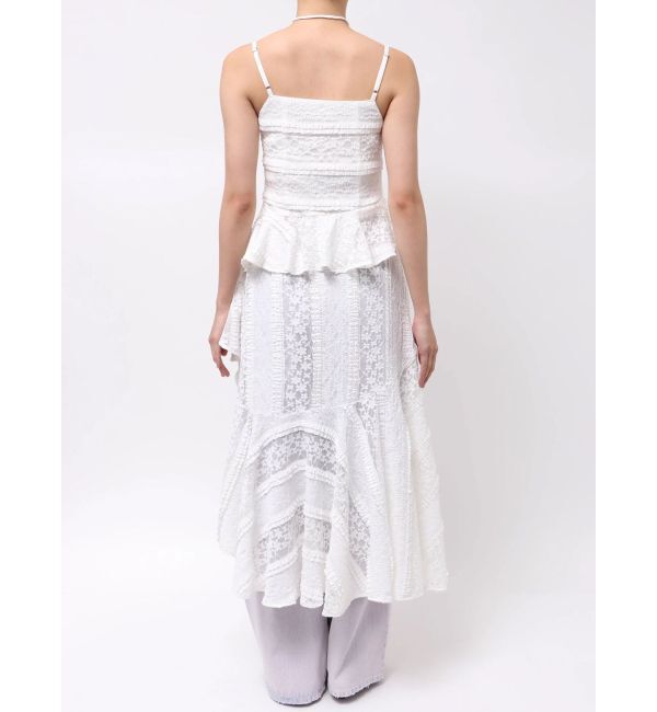 CALNAMUR「アシンメトリーヘムワンピース」|ワンピース|