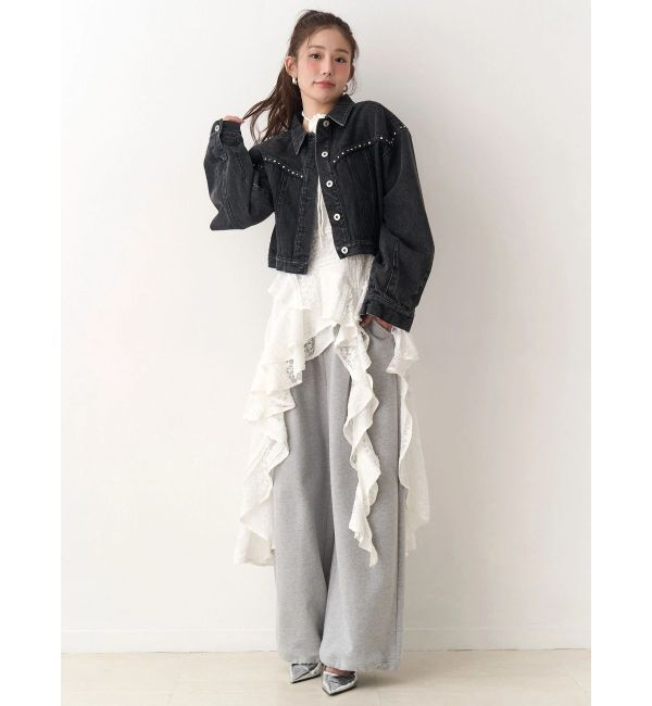 CALNAMUR「アシンメトリーヘムワンピース」|ワンピース|