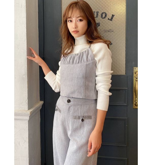 RESEXXY「バイカラーツイードビスチェ【セットアップ着用可能】」|シャツ・ブラウス|