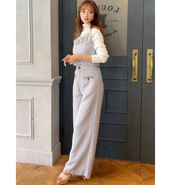 RESEXXY「バイカラーツイードビスチェ【セットアップ着用可能】」|シャツ・ブラウス|