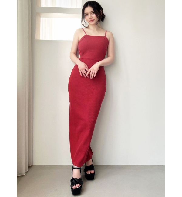 RESEXXY「テレコリブキャミワンピース」|ワンピース|