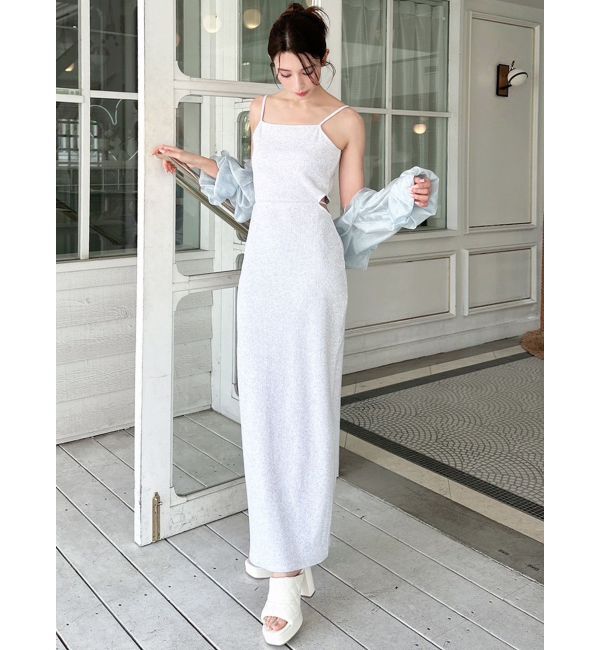 RESEXXY「テレコリブキャミワンピース」|ワンピース|