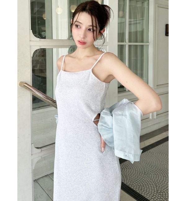 RESEXXY「テレコリブキャミワンピース」|ワンピース|