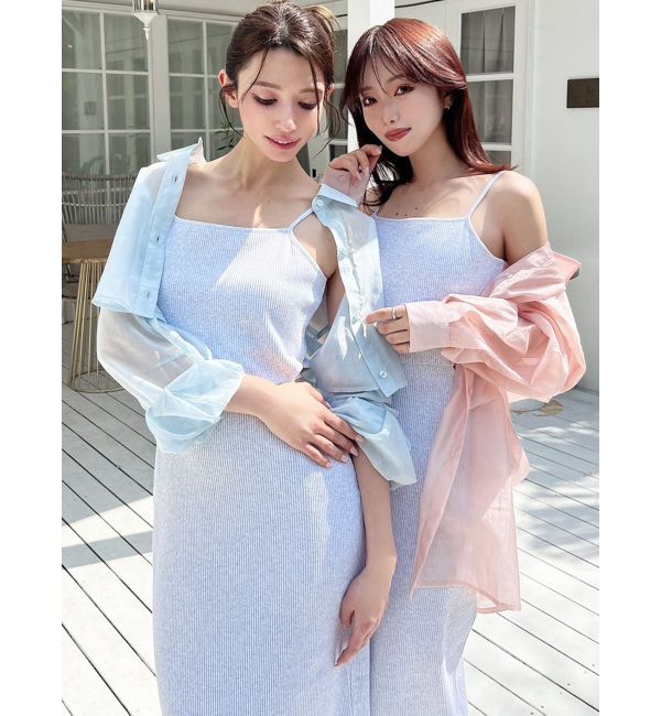 RESEXXY「テレコリブキャミワンピース」|ワンピース|