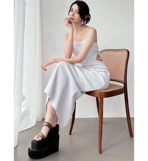 RESEXXY「テレコリブキャミワンピース」|ワンピース|