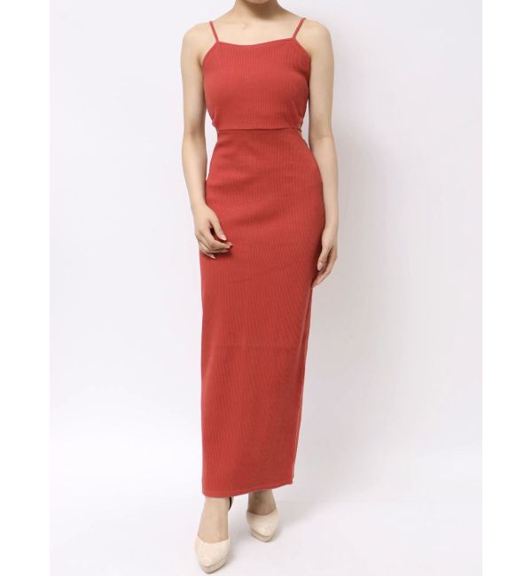 RESEXXY「テレコリブキャミワンピース」|ワンピース|