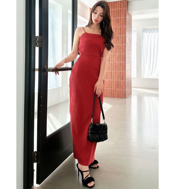 RESEXXY「テレコリブキャミワンピース」|ワンピース|