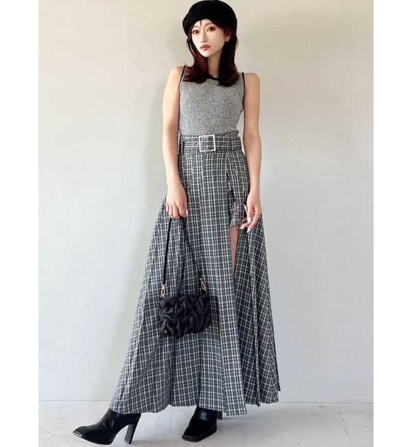 RESEXXY「メランジニットタンク」|タンクトップ|