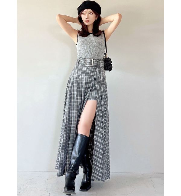 RESEXXY「メランジニットタンク」|タンクトップ|