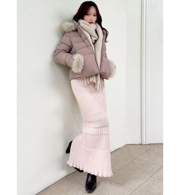 RESEXXY「クロシェニットタイトワンピース」|ワンピース|