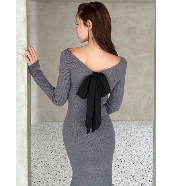 RESEXXY「ヘムルミナスマーメイドニットワンピース」|ワンピース|