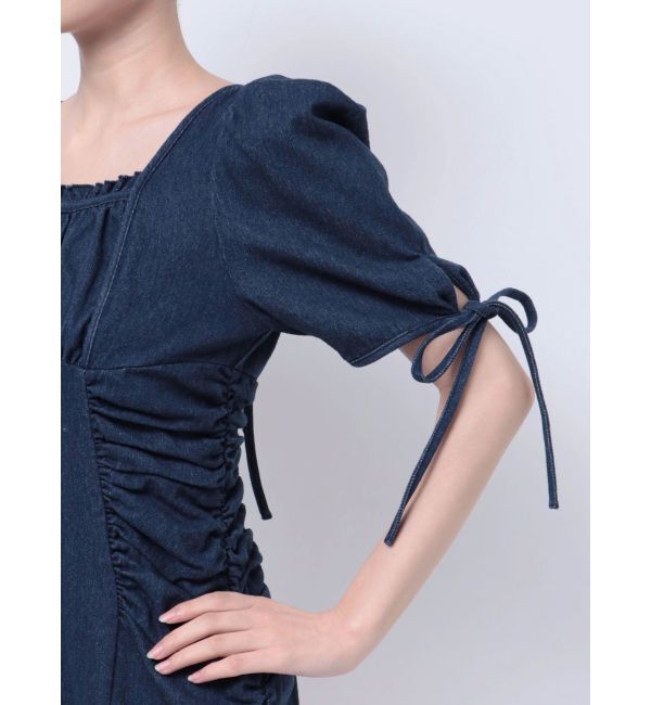 dazzlin「ギャザーデザインアソートミニワンピース」|ワンピース|