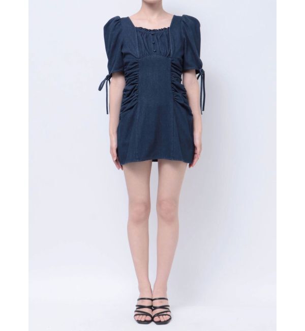 dazzlin「ギャザーデザインアソートミニワンピース」|ワンピース|