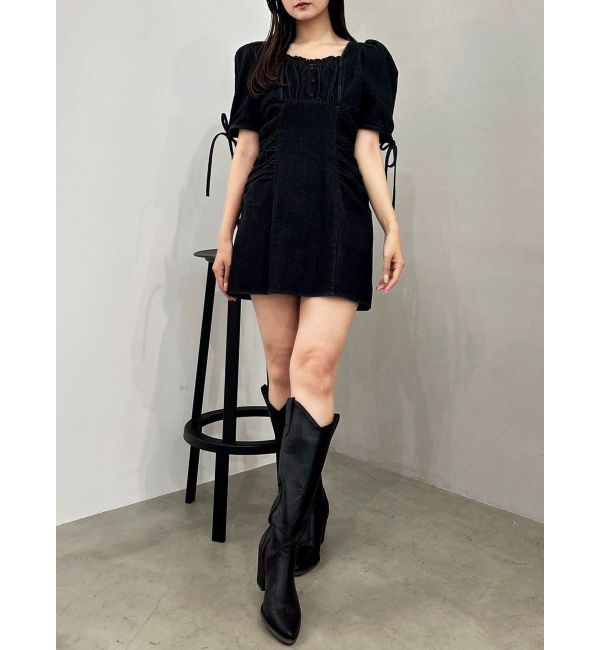 dazzlin「ギャザーデザインアソートミニワンピース」|ワンピース|