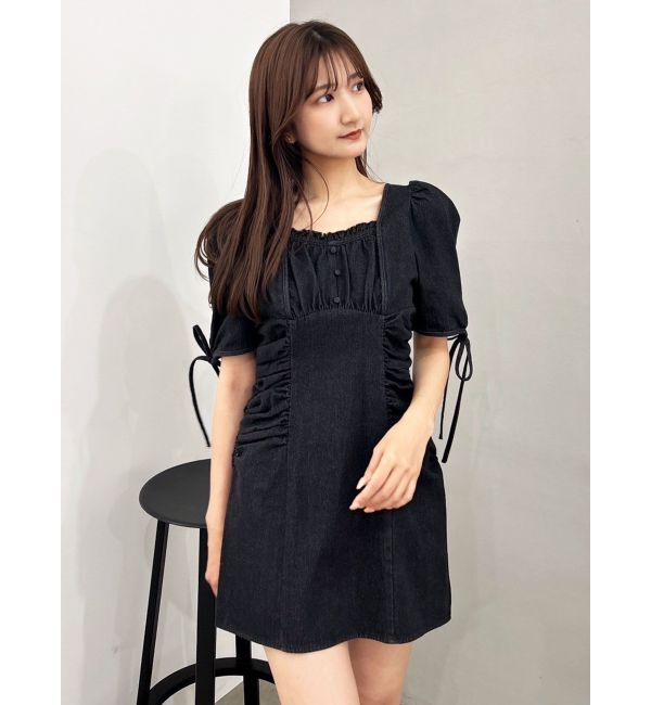 dazzlin「ギャザーデザインアソートミニワンピース」|ワンピース|