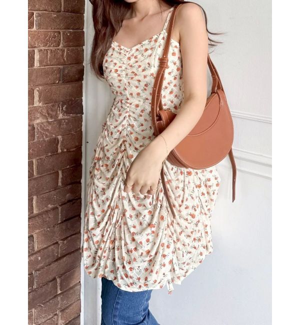 dazzlin「ギャザーリボンミニワンピース」|ワンピース|