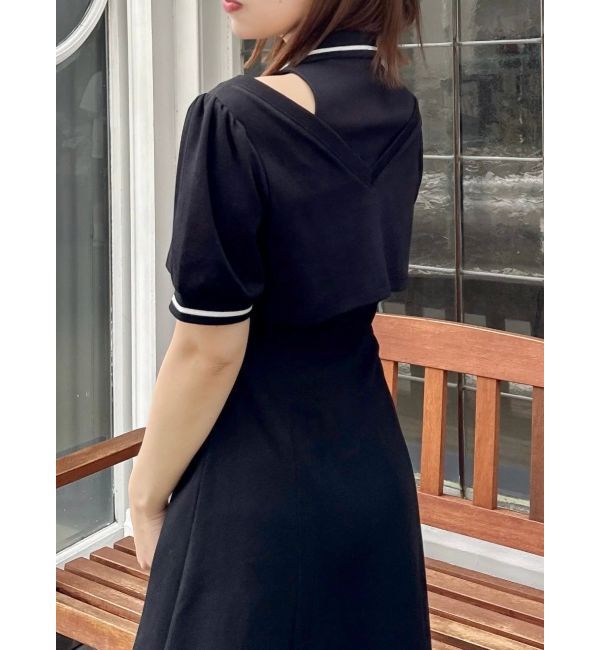 dazzlin「【POLO BCSコラボ/再生産】レイヤードポロワンピース」|ワンピース|