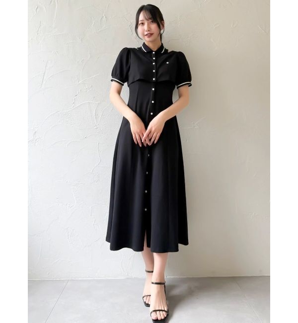 dazzlin「【POLO BCSコラボ/再生産】レイヤードポロワンピース」|ワンピース|