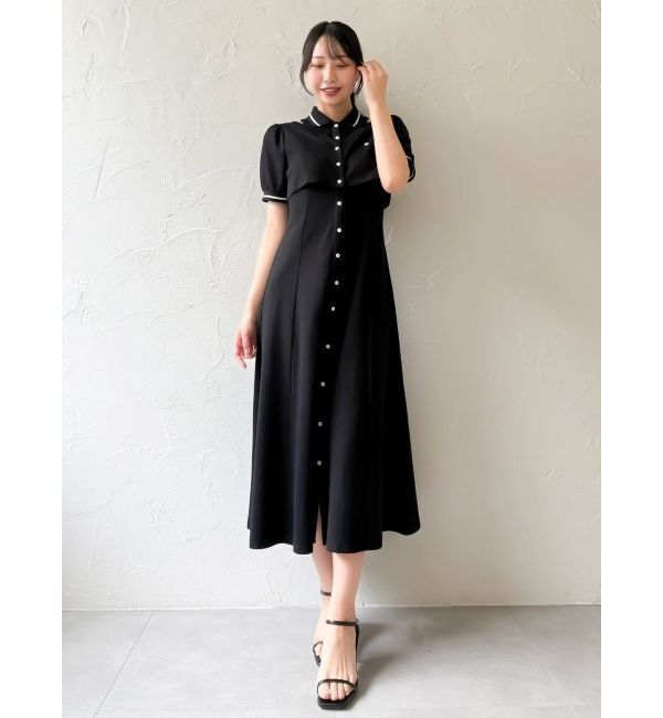 dazzlin「【POLO BCSコラボ/再生産】レイヤードポロワンピース」|ワンピース|