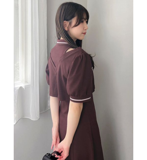 dazzlin「【POLO BCSコラボ/再生産】レイヤードポロワンピース」|ワンピース|