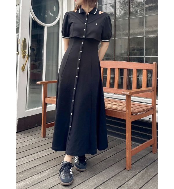 dazzlin「【POLO BCSコラボ/再生産】レイヤードポロワンピース」|ワンピース|