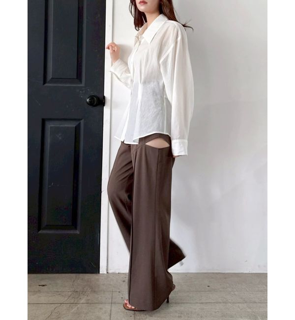 dazzlin「シアータックシャツ」|シャツ・ブラウス|