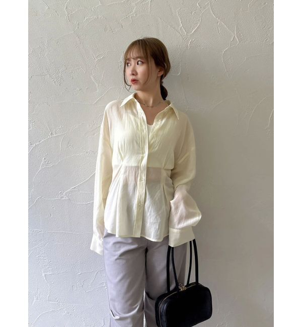 dazzlin「シアータックシャツ」|シャツ・ブラウス|
