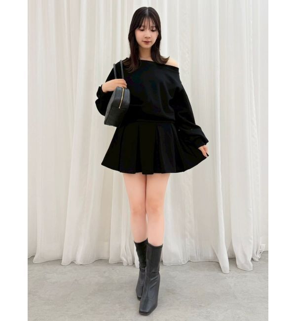 dazzlin「【20周年記念復刻！/セットアップ対応】ビジュースリーブカットプルオーバー」|Tシャツ・カットソー|