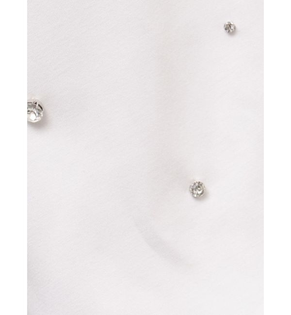 dazzlin「【20周年記念復刻！/セットアップ対応】ビジュースリーブカットプルオーバー」|Tシャツ・カットソー|