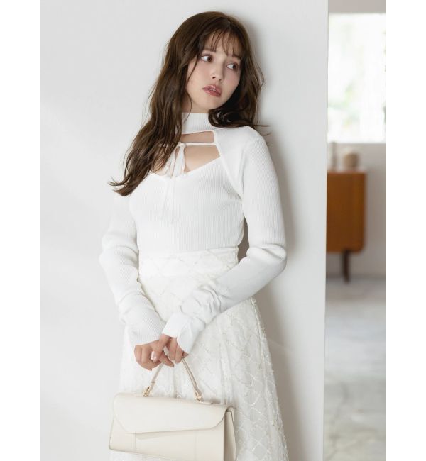 dazzlin「【20周年記念復刻！】スパンコールチュールチェックスカート」|スカート|