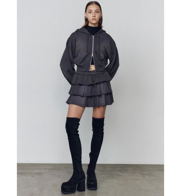 EMODA「スクエアフィットロングブーツ」|ロングブーツ|