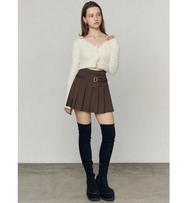 EMODA「スクエアフィットロングブーツ」|ロングブーツ|