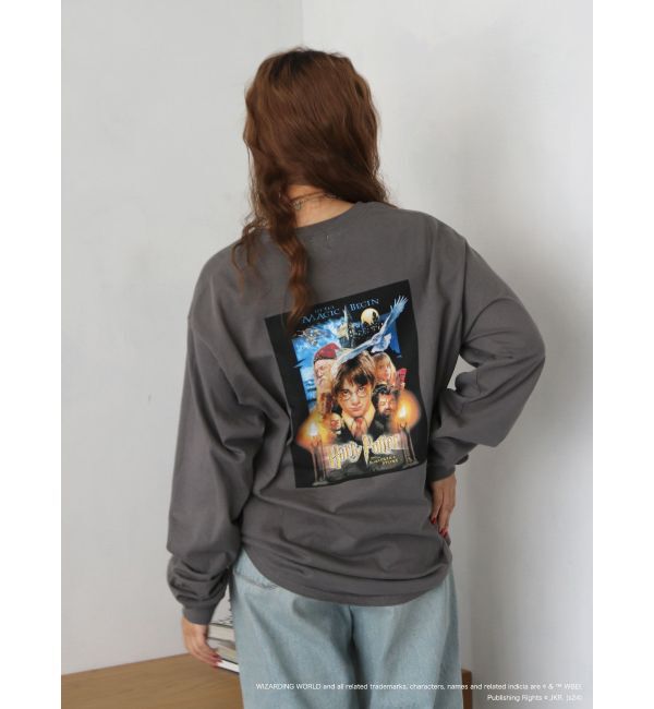 Ungrid「【Harry Potter】別注 フォトロングスリーブTee」|Tシャツ・カットソー|