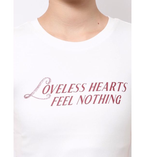 EVRIS「タイトグラフィックTシャツ」|Tシャツ・カットソー|