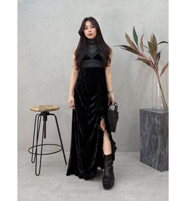 EVRIS「ラメニットノースリーブ」|ニット・セーター|