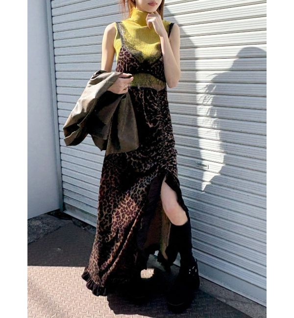 EVRIS「ラメニットノースリーブ」|ニット・セーター|