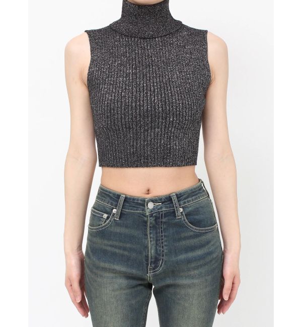 EVRIS「ラメニットノースリーブ」|ニット・セーター|