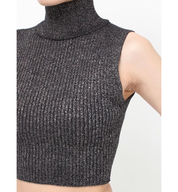 EVRIS「ラメニットノースリーブ」|ニット・セーター|