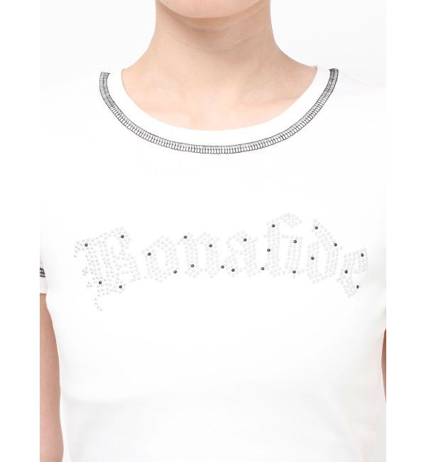 EVRIS「スタッズグラフィックショートTシャツ」|Tシャツ・カットソー|